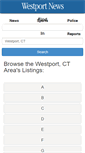 Mobile Screenshot of local.westport-news.com